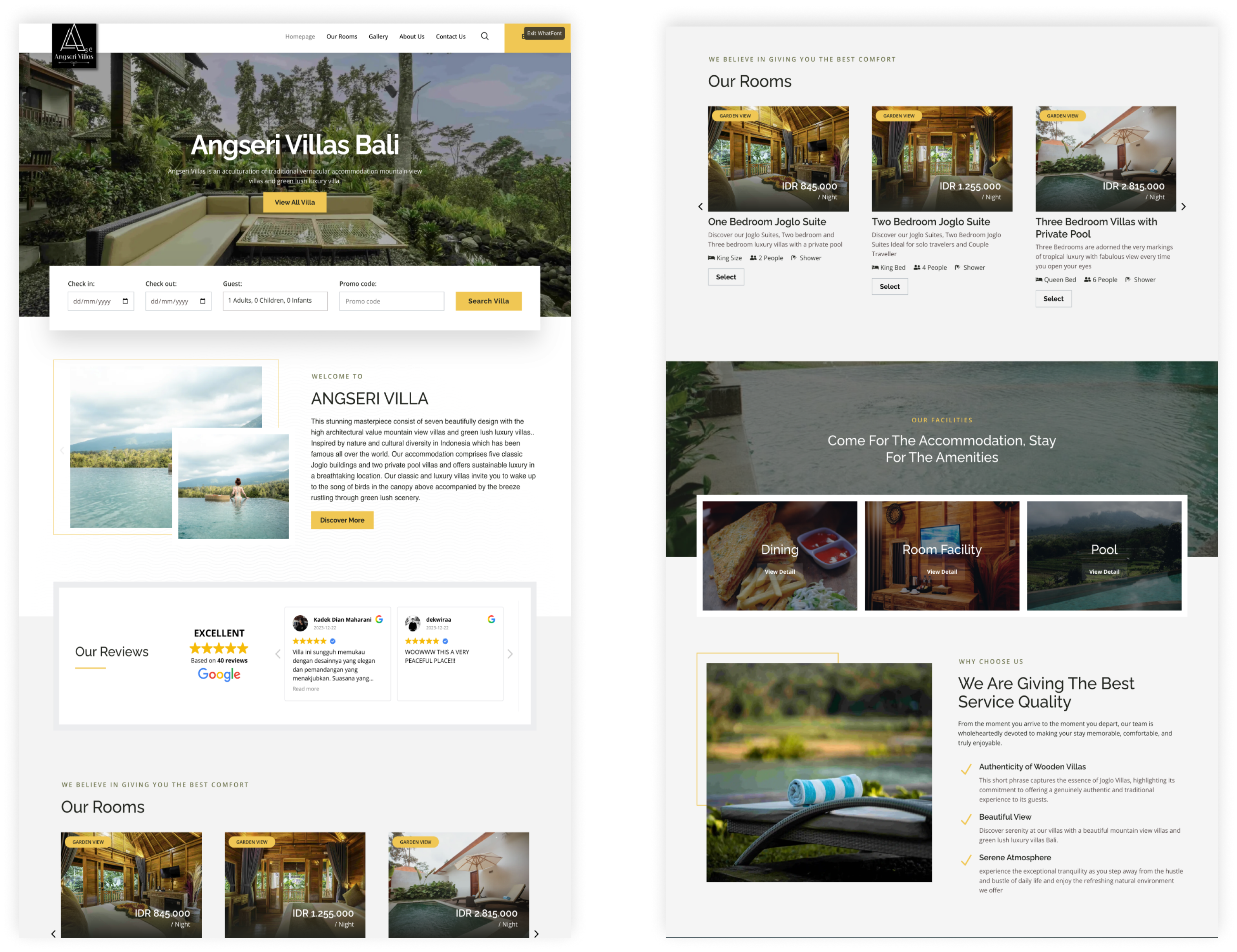 Website Mockup 1